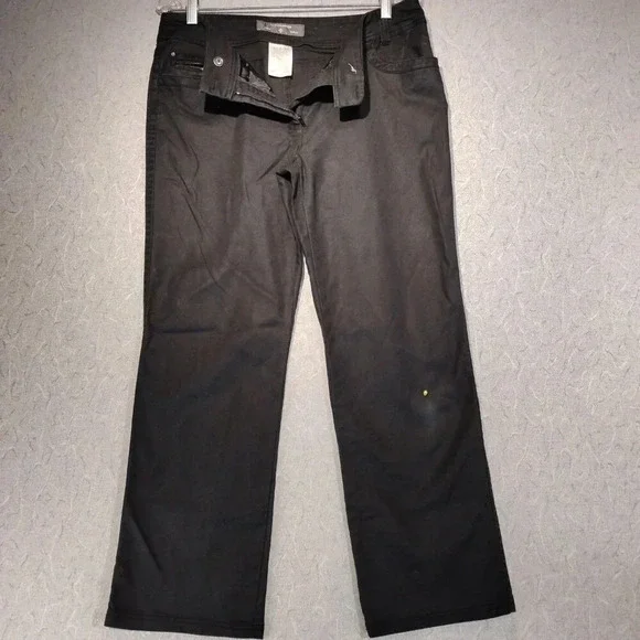 Denver Hayes Women's Curvy Black Stretch Jeans Size  10 x 30 - Picture 13 of 13